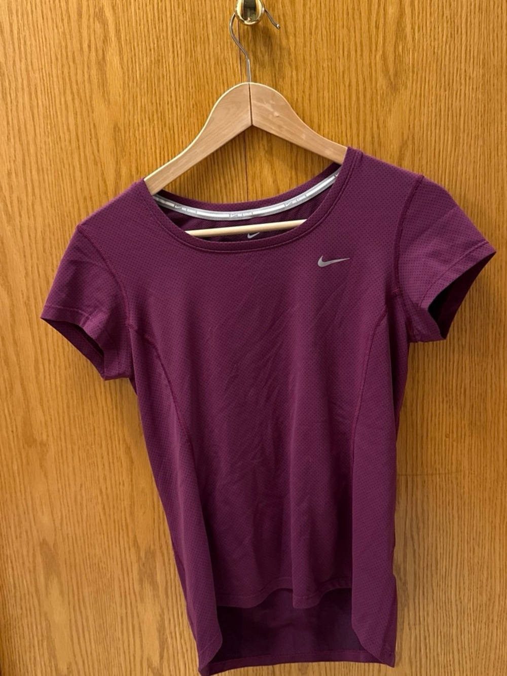 Nike Women's Plum Purple Short Sleeve Performance Tee